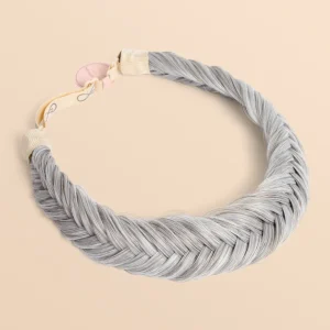 Infinity Braid Jolie Iced Gold