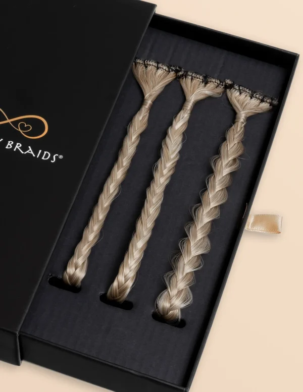 Infinity Braidies Satin Caramel