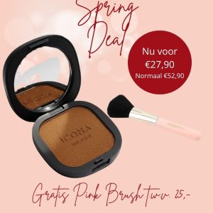 ICONA Glow Sun Ibiza + Gratis Blush kwast